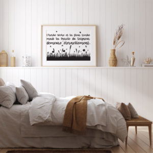 Esaie 40.8 @CouleurMenthe