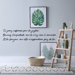 Esaie 54.14 @CouleurMenthe