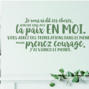 Jean 16.33 @CouleurMenthe