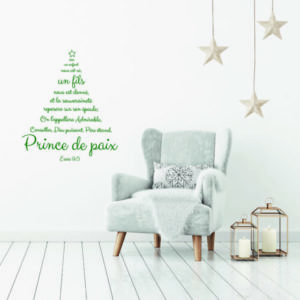 Esaie 9.5 Sapin @CouleurMenthe