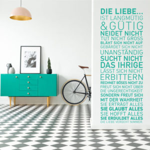 1 Korinther 13 @CouleurMenthe