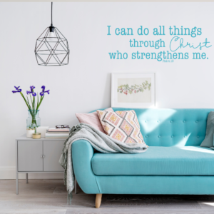 Philippians 4:13 @CouleurMenthe