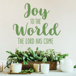Joy to the world @CouleurMenthe