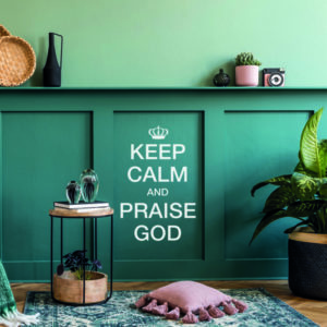 Keep calm and praise gold @CouleurMenthe