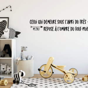 Psaume 91:1 @CouleurMenthe