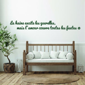 Proverbe 10.12 Horizontal @CouleurMenthe
