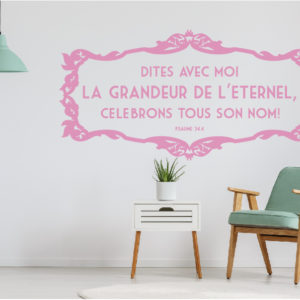 Psaume 34:4 @CouleurMenthe