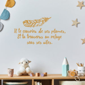 Psaume 91.4 Plume @CouleurMenthe