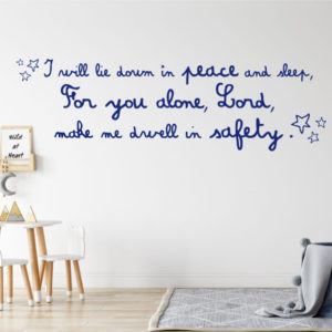 Psalm 4:8 @CouleurMenthe