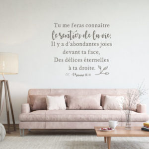 Psaume 16:11 @CouleurMenthe