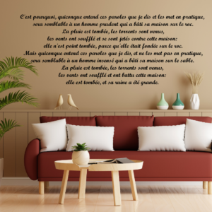 Mathieu 7:24-27 @Inspire-moi