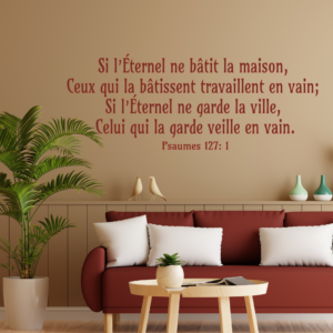 Psaume 127:1 @Inspire-moi